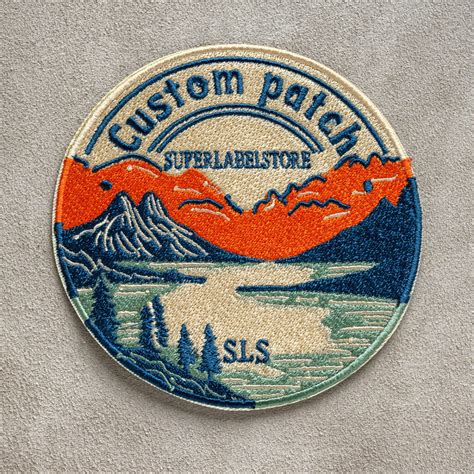 Photo showing various custom embroidered OSP patches.
