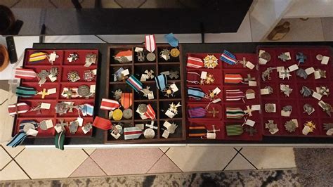 Kolekcja medali i odznaczeń OSP w eleganckich etui