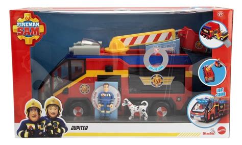 Kolekcja zabawek z serii Strażak Sam: Jupiter, Neptun i Quad Mercury