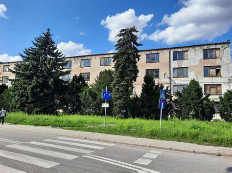 historyczne zdjęcie hotelu robotniczego 