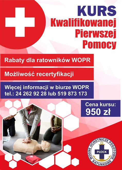 Infografika przedstawiająca główne procedury Kwalifikowanej Pierwszej Pomocy