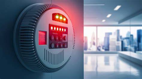 Tematyczne zdjęcie: System alarmu przeciwpożarowego w hotelu