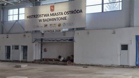 Zdjęcie zewnętrza hali Arena w Ostródzie, obecnej tymczasowej siedziby OSP Ostróda