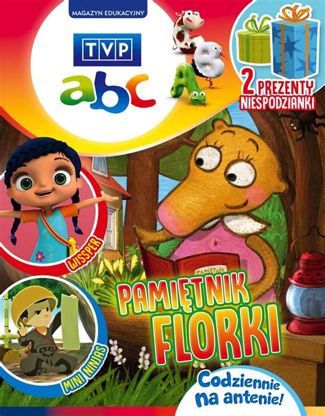 Okładka Magazynu TVP ABC z bohaterami bajek