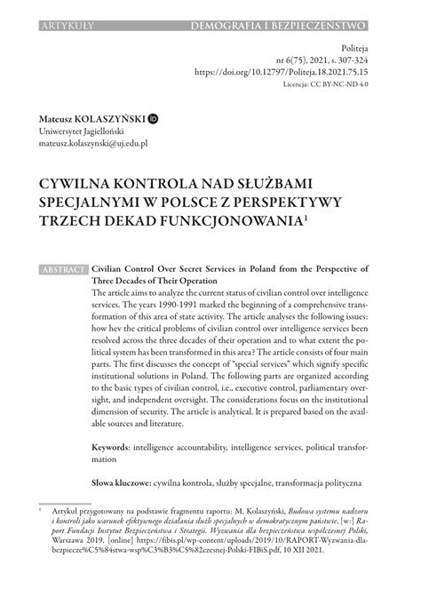 Grafika symbolizująca przejrzystość i kontrolę nad służbami