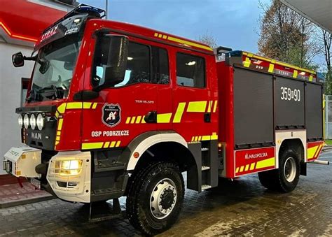 Nowy wóz bojowy STAR 200 GBA 2,5/16 zakupiony przez OSP Grzybno