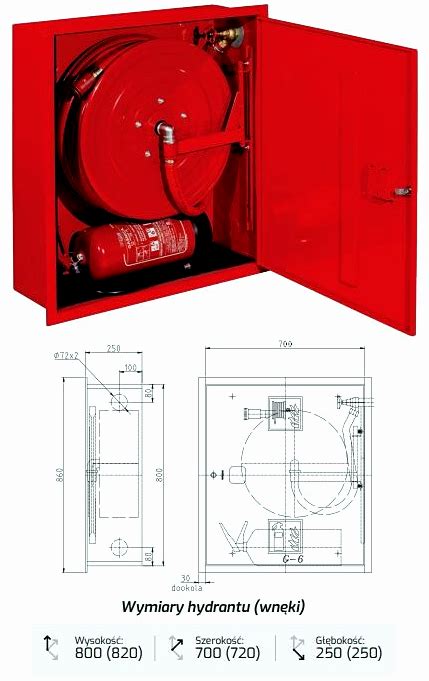 Hydrant DN25 S-25-ZB30-P-3000P z widocznym zamkiem patentowym