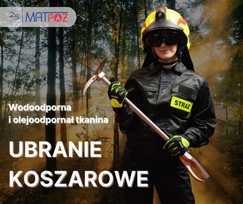 Wizualizacja ubrań koszarowych OSP i PSP w różnych konfiguracjach, z widocznymi elementami odblaskowymi i detalami materiału