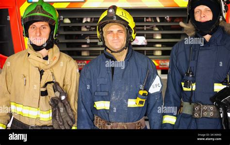 Thematic photo of firefighters in representative uniforms