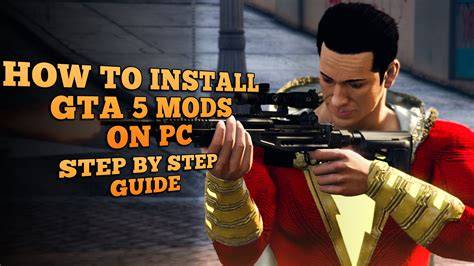 Infografika przedstawiająca proces instalacji modów w GTA San Andreas