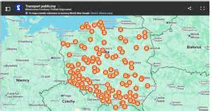 mapa pokazująca lokalizację Buszewa i okolice, z oznaczeniem miejsca pożaru