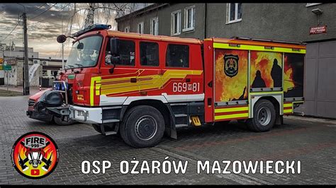 Nowy wóz ratowniczo-gaśniczy OSP Ożarów Mazowiecki