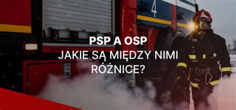 porównanie logo PSP i OSP, podkreślające różnice