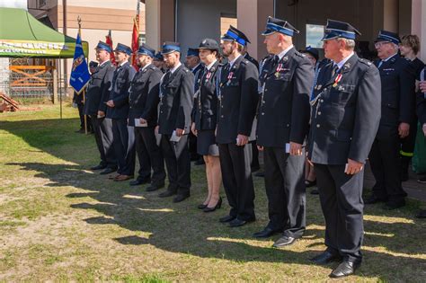 Zasłużeni druhowie OSP Jeruzal z odznaczeniami