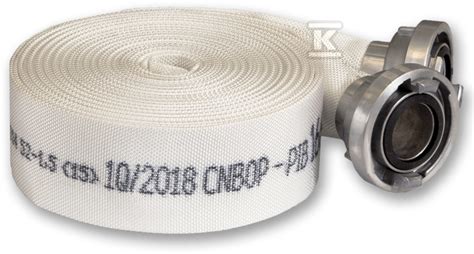 zbliżenie na wąż płasko składany DN52