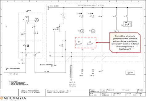 Schemat techniczny agregatu prądotwórczego oraz nożyco-rozpieracza hydraulicznego