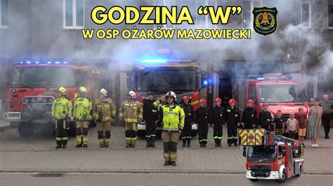 historyczna fotografia remizy OSP Ożarów Mazowiecki z początków działalności