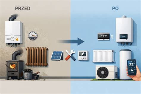 Infografika: jak sprawdzić instalację grzewczą