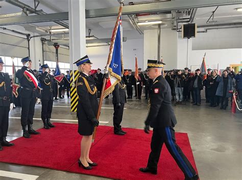 Portret pierwszej kobiety komendant powiatowej PSP