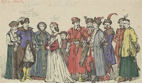 Ilustracja przedstawiająca kobiety w historycznych strojach strażackich