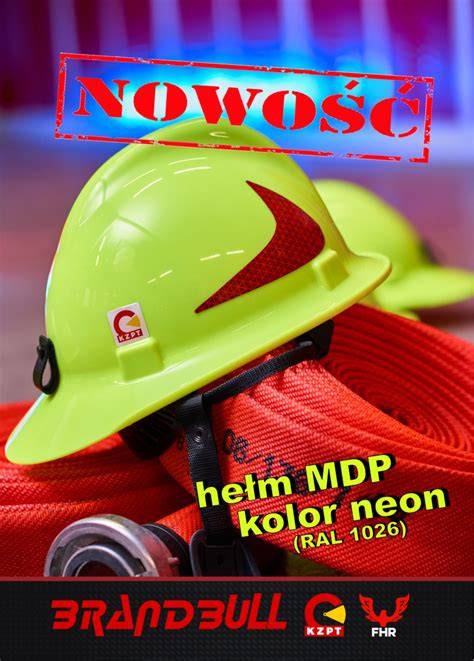 Ilustracja przedstawiająca akcesoria MDP (hełm, toporek)