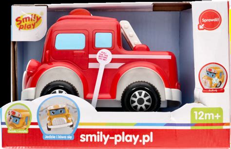 Mały interaktywny wóz strażacki Smily Play