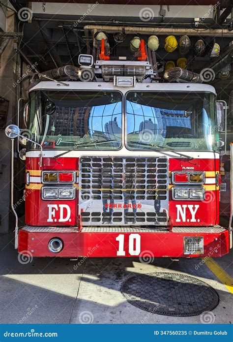 Photo of a fire truck with visible operational number and markings