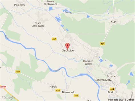 Mapa miejscowości Chróścice, Opolszczyzna