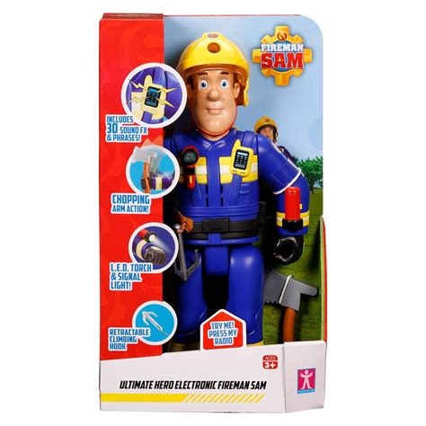 Thematic photo of Fireman Sam toys and games for children