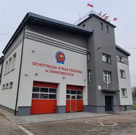 Uroczystość podpisania porozumienia o włączeniu OSP Dankowice do KSRG