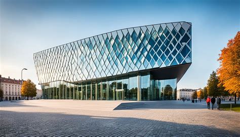 Nowoczesny budynek Ośrodka Szkolenia PSP w Lublinie