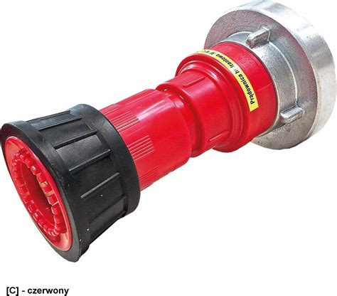 Prądownica hydrantowa z regulacją strumienia wody