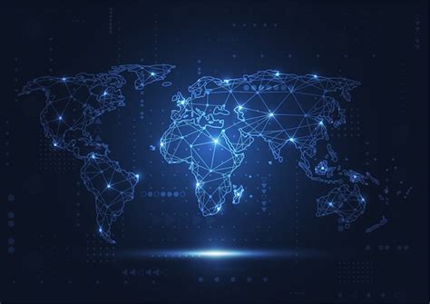 Mapa przedstawiająca globalne rynki zbytu lub fabryki Burnblock
