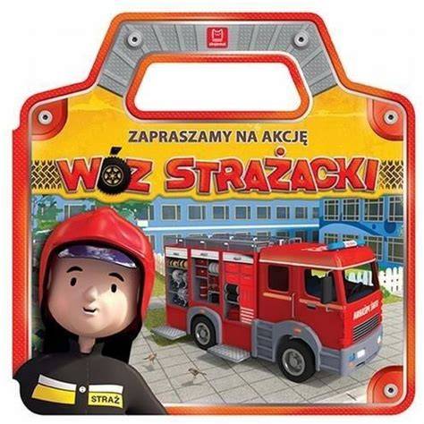 Zdjęcie przedstawiające akcję gaśniczą lub wóz strażacki