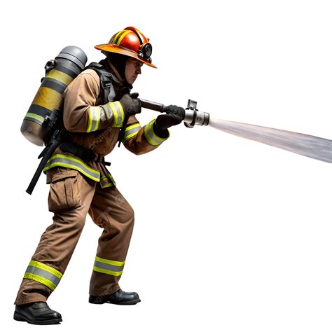 Photo of a firefighter holding a saber
