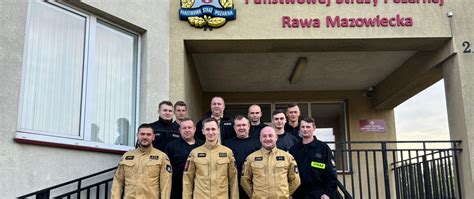 Zdjęcie nowej strażnicy PSP/OSP w Rawie Mazowieckiej
