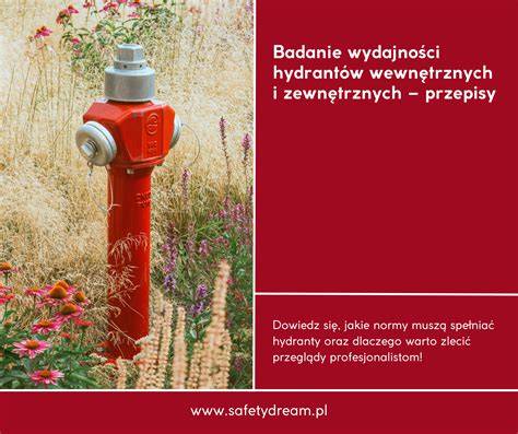 Zasady rozmieszczenia hydrantów zewnętrznych na schemacie