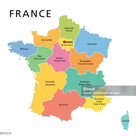 Mapa Francji z oznaczonymi miejscami pożarów kościołów