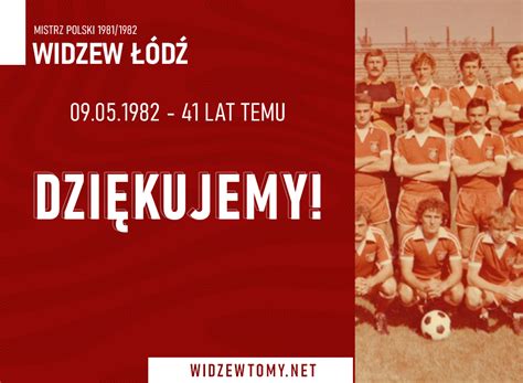 Historyczne zdjęcie drużyny Widzewa Łódź z sezonu 1982/1983