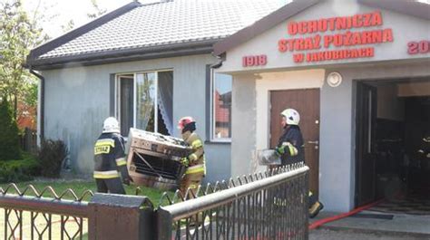 Zdjecie wyremontowanych pomieszczeń w remizie OSP Tęgoborze