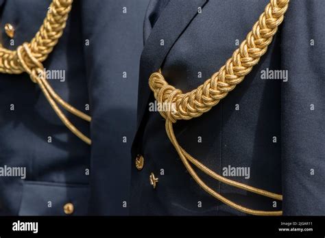 Illustration of an OSP gala uniform