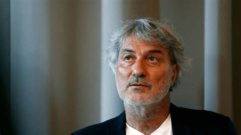 Zdjęcie dr. Paolo Macchiariniego podczas prezentacji