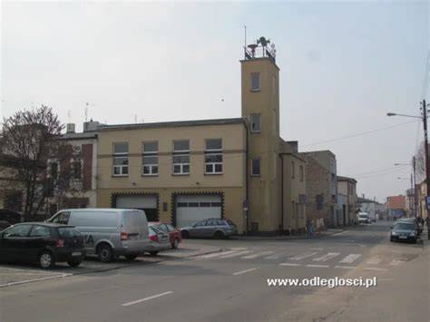 Zewnętrzny widok na remizę OSP Zawada