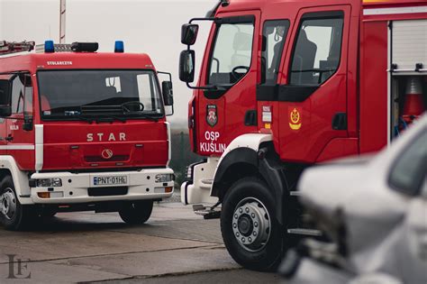 Thematic photo of a new fire truck for OSP Bukowie