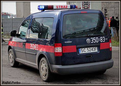 Lekki samochód operacyjny Volkswagen Caddy dla KP PSP Ostrzeszów