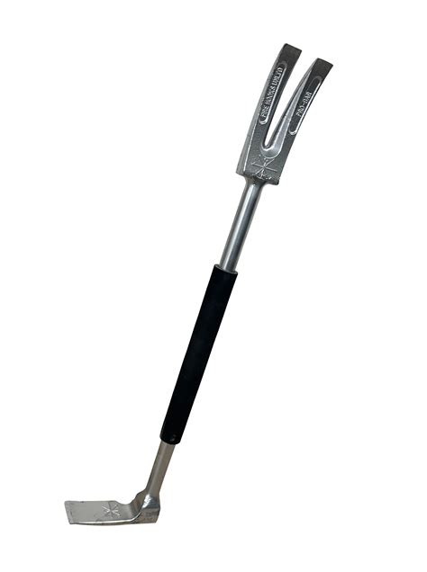 Zilustrowana historia ewolucji narzędzi strażackich, przedstawiająca Claw Tool, Kelly Tool i pierwsze wersje Halligan Tool