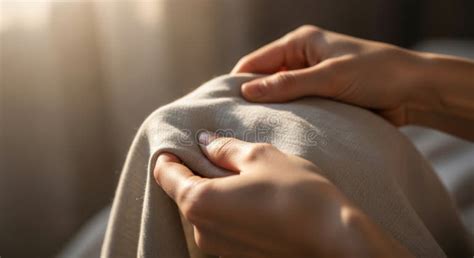 Thematic photo of a soft towel gently touching a child's skin.