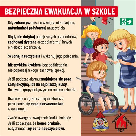 Szkolna ewakuacja zorganizowana pod nadzorem