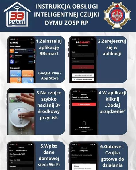 Inteligentna czujka dymu ZOSP RP