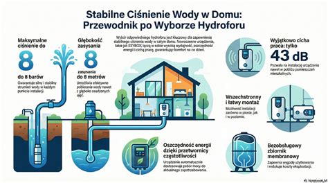 Infografika porównująca ciśnienie wody w sieci miejskiej a wymagania instalacji zraszaczowych